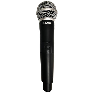 Microfono Romms Mc-630l Inalambrico Uhf Lavalier+mano